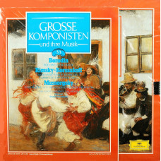 Borodin / Rimsky-Korssakoff / Mussorgsky (Grosse Komponisten 33), Polowetzer Tanze, La Grande Paque Russe, Capriccio Espagnol, Eine Nacht Auf Dem Kahlen Berge (Chicago Symphony Orchestra, D.Barenboim) (Booklet) (LP)