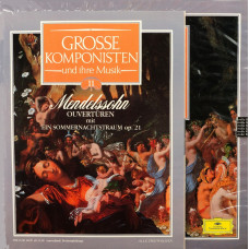 Mendelssohn (Grosse Komponisten 11), Ouverturen Mit Ein Sommernachtstraum (London Symphony Orchestra,gabriel Chmura) (LP, Booklet)