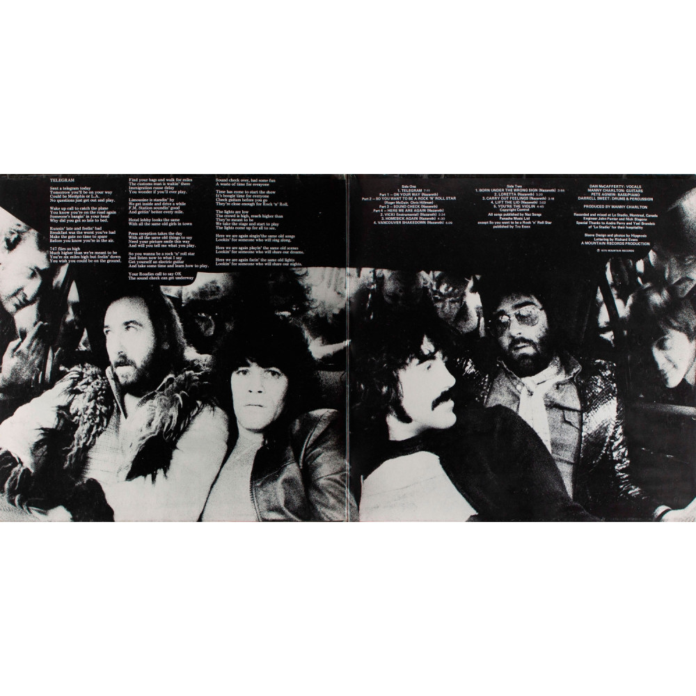 Nazareth, Close Enough For Rock 'n' Roll (G/f)(Ins.) (1St Press) (USA) (LP)
