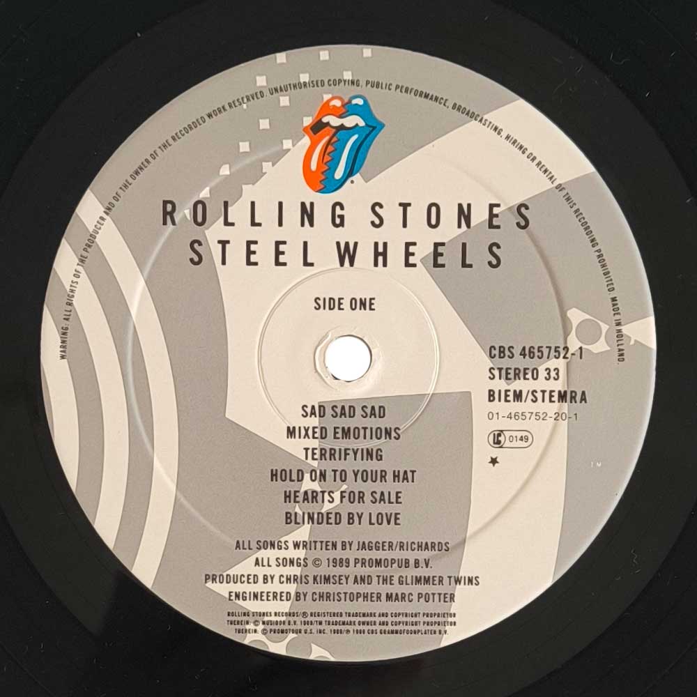 The Rolling Stones - Steel Wheels (LP)