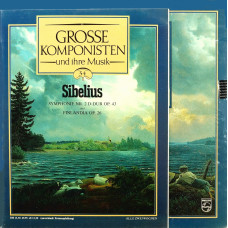 Sibelius (Grosse Komponisten 34), Symphonie Nr.2, Finlandia (Concertgebouw-Orchester Amsterdam,g.szell, Eduard Van Beinum) (1965) (Booklet) (LP)