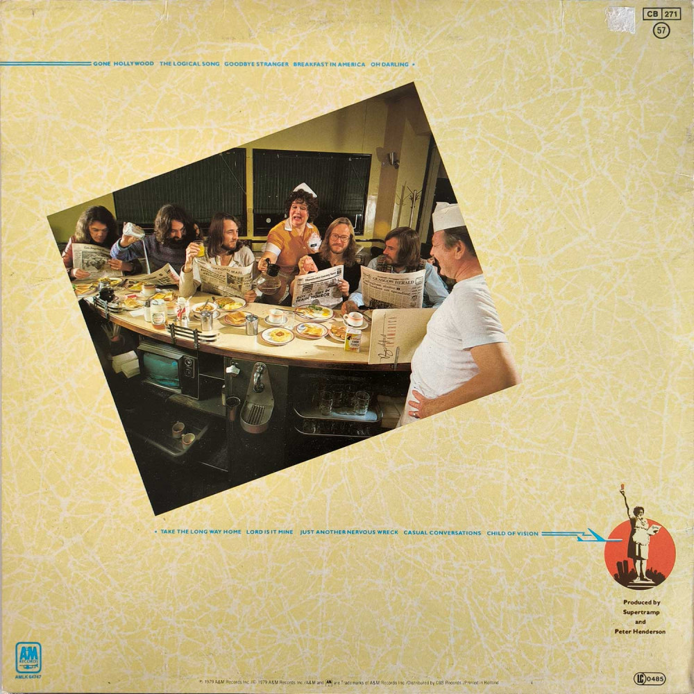 Supertramp - Breakfast In America (Ins.)  (LP)