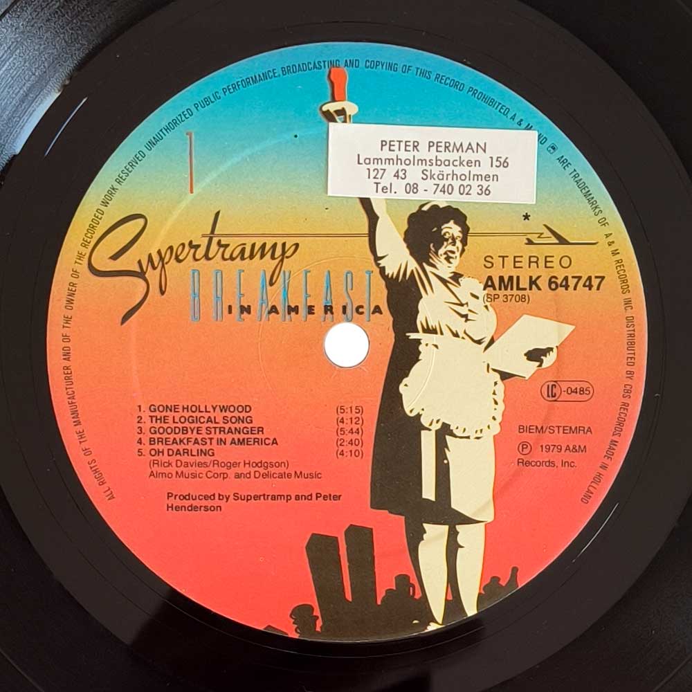 Supertramp - Breakfast In America (Ins.)  (LP)