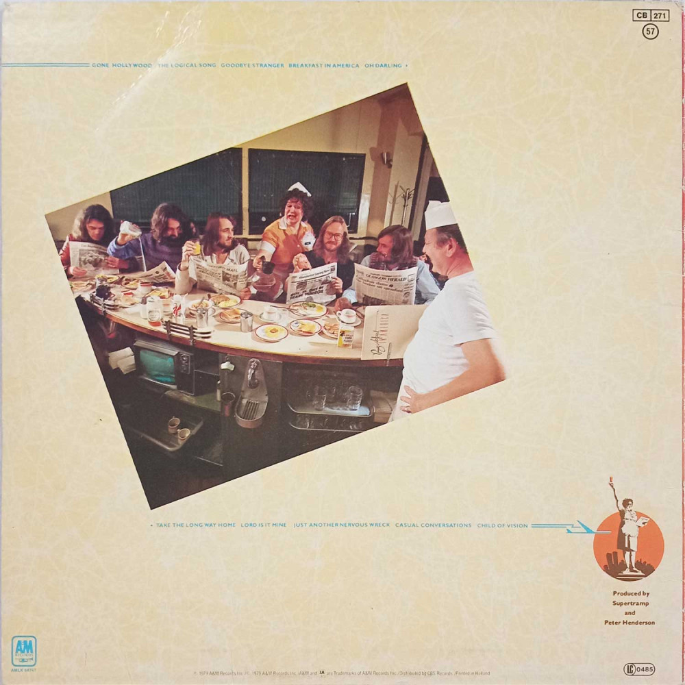 Supertramp - Breakfast In America  (LP)