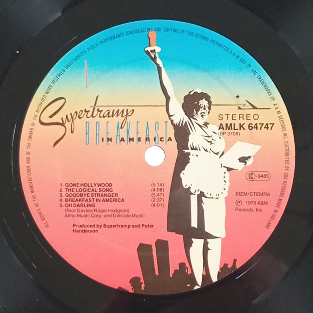 Supertramp - Breakfast In America  (LP)