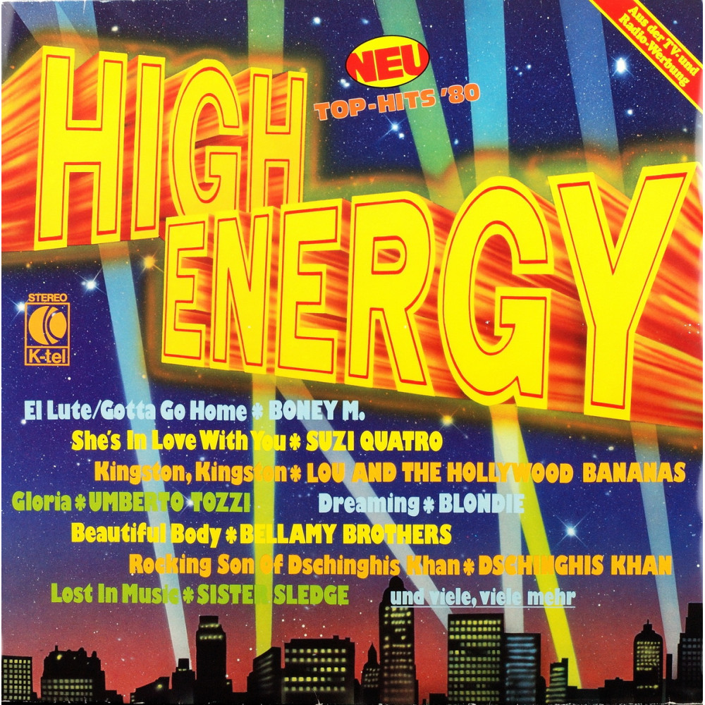Various - High Energy Top-Hits`80 (LP)