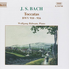 Bach, Toccatas BWV 910-916 (W. Rubsam, Piano) (CD)