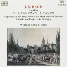 Bach, Partitas N1 & N2 (W.Rubsam, Piano) (CD)