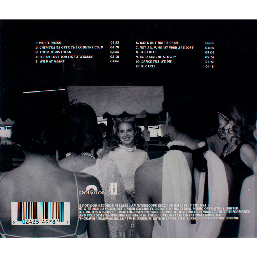 Lana Del Rey, Chemtrails Over The Country Club (CD)