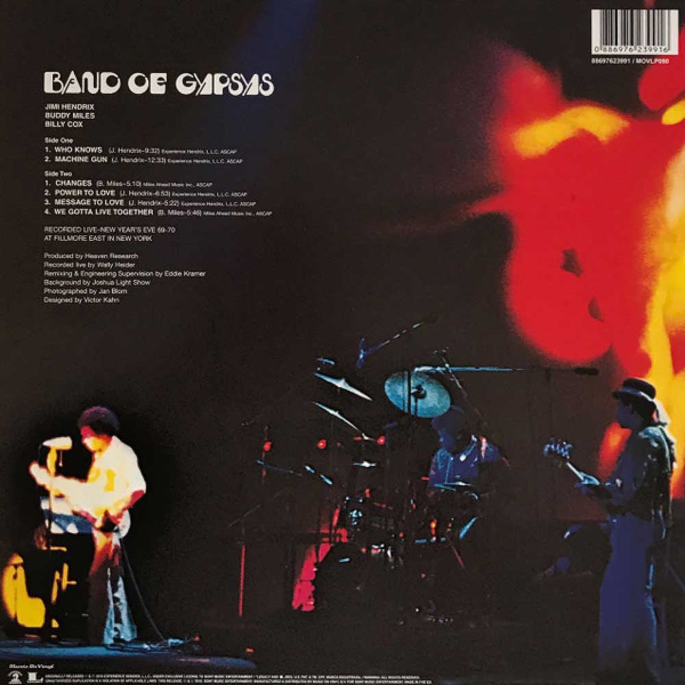 Jimi Hendrix - Band Of Gypsys (LP)