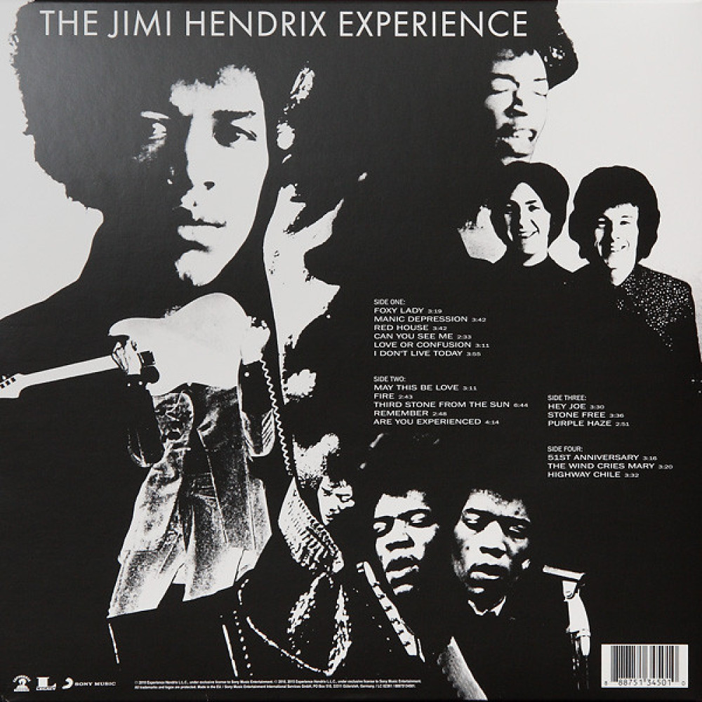 Jimi Hendrix Experience - Are You Experienced (2 LP)