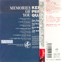 Ken Peplowski Quartet, Memories Of You (2006) (Cardboard Sleeve) (Japan)