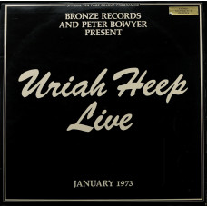 Uriah Heep, Live (1St Press) (G/f) (Uk) (2 LP)