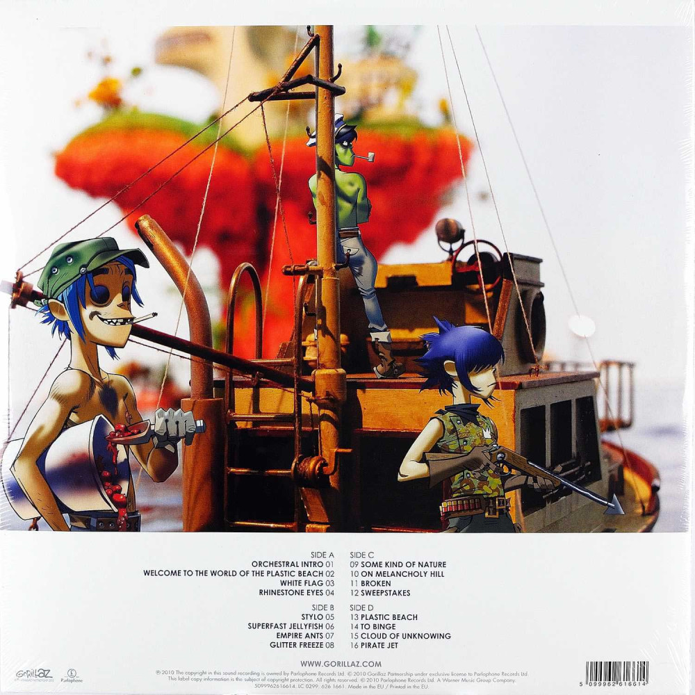 Gorillaz - Plastic Beach (2 LP)