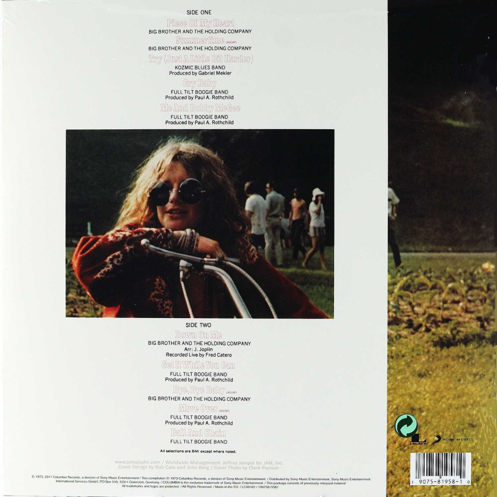 Janis Joplin - Janis Joplin`s Greatest Hits (LP)