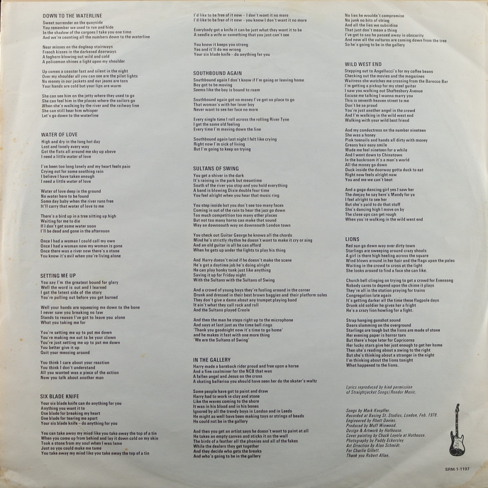 Dire Straits - Dire Straits (Ins.) (LP)