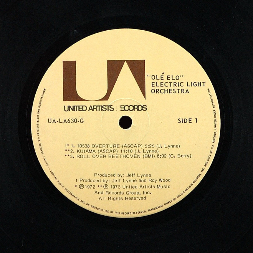 ELO (Electric Light Orchestra), Olé ELO (LP)