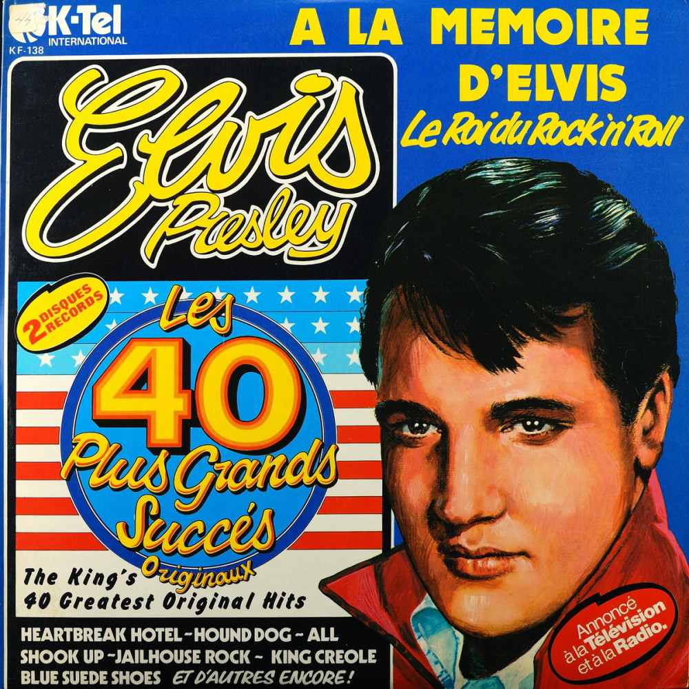 Elvis Presley - Les 40 Plus Grands Succes (Canada) (2LP)