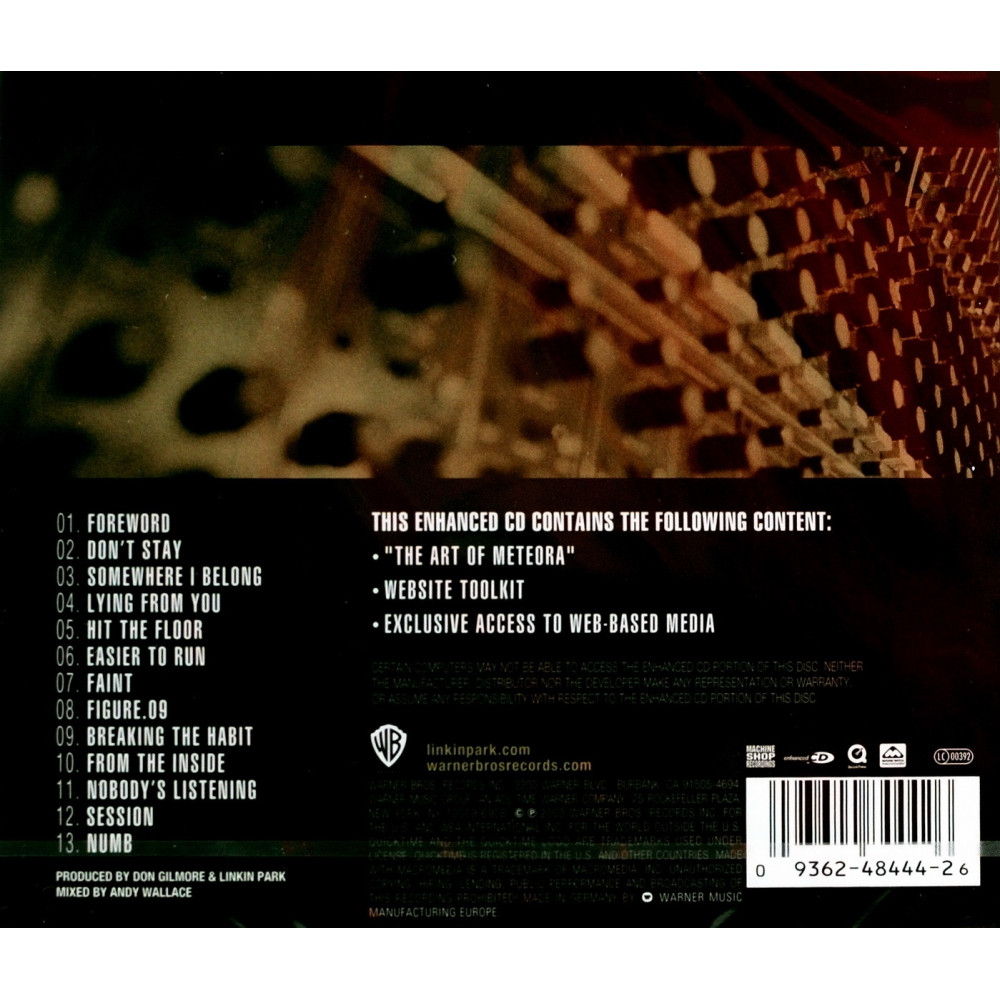 Linkin Park - Meteora (CD) Linkin Park - Meteora (CD)