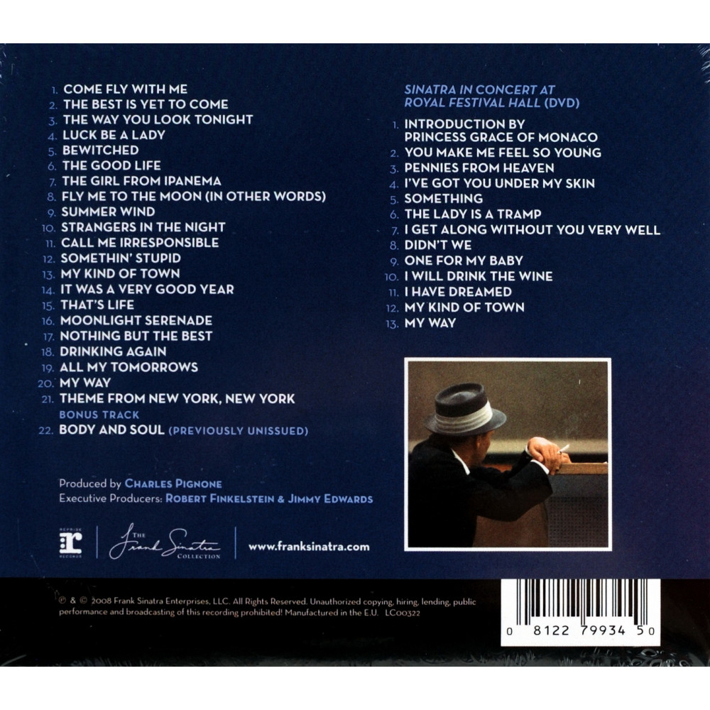 Frank Sinatra, Nothing But The Best (CD + Sinatra In Concert At Royall Festival Hall DVD)