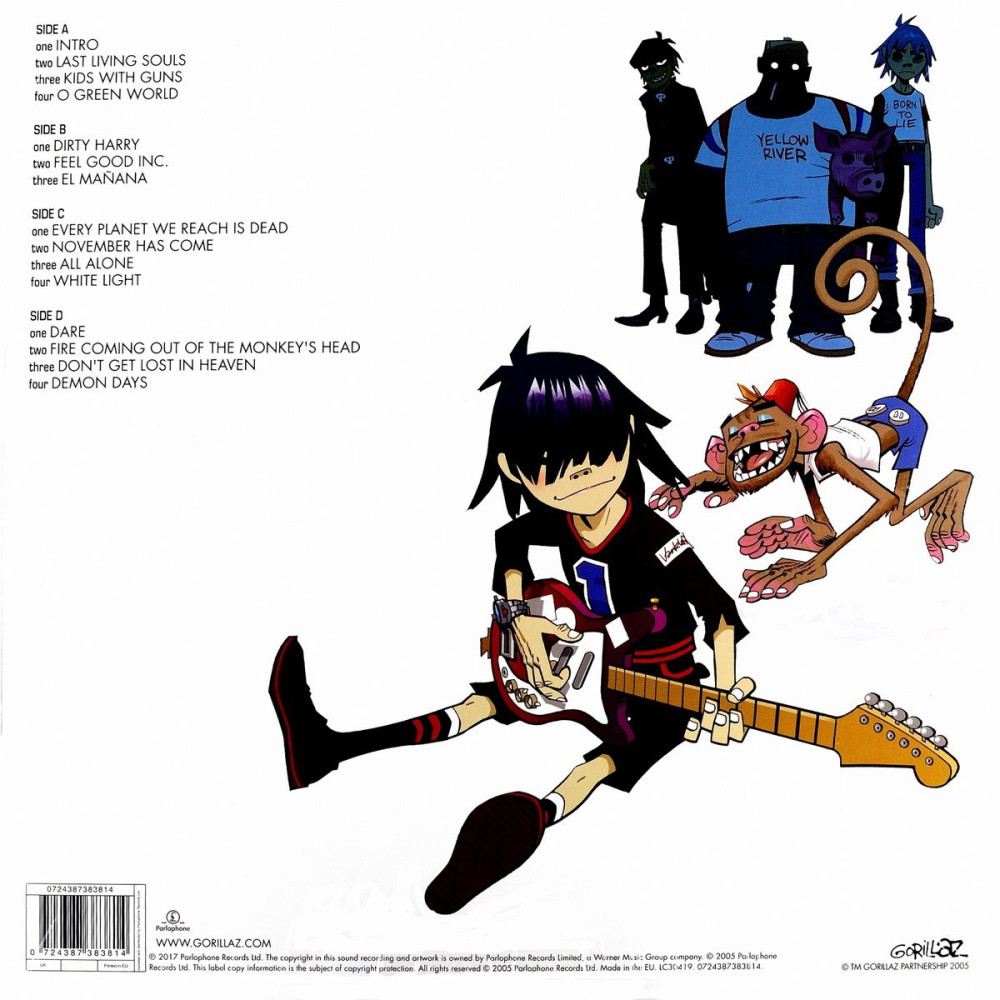 Gorillaz - Demon Days (2LP)