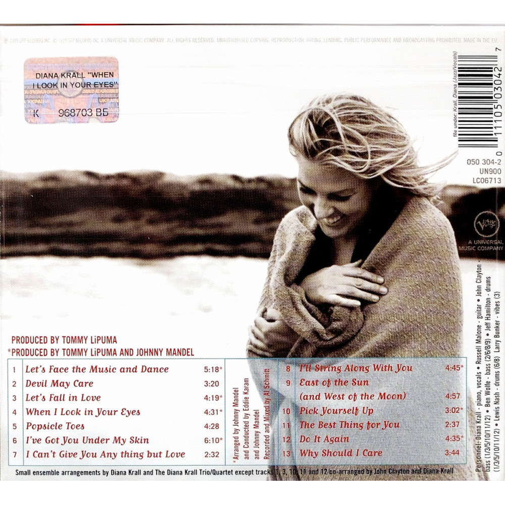Diana Krall - When I Look In Your Eyes (CD)
