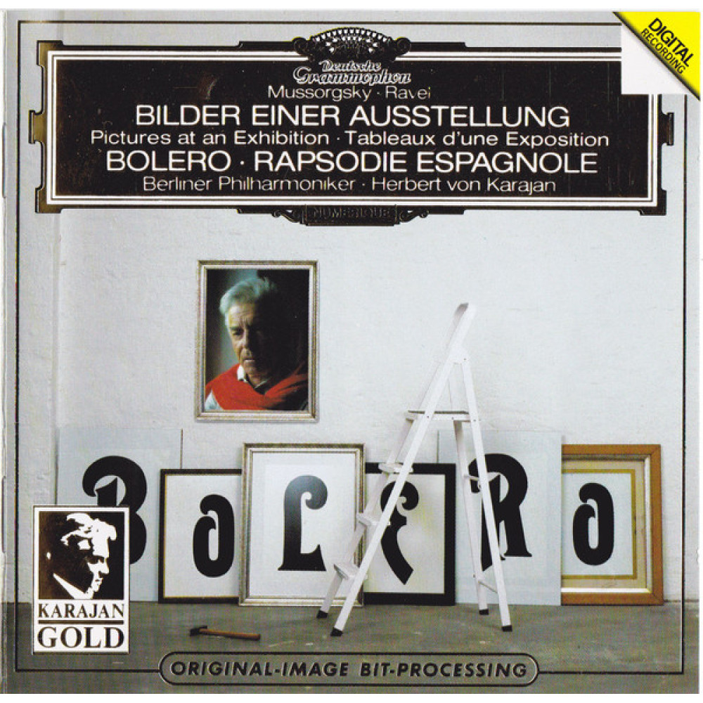 Mussorgsky / Ravel - Pictures At An Exhibition / Bolero - Rapsodie Espagnole (Karajan) (CD)