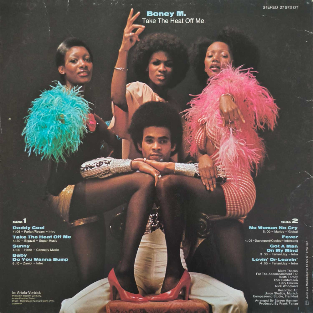 Boney M. - Take The Heat Off Me (LP)