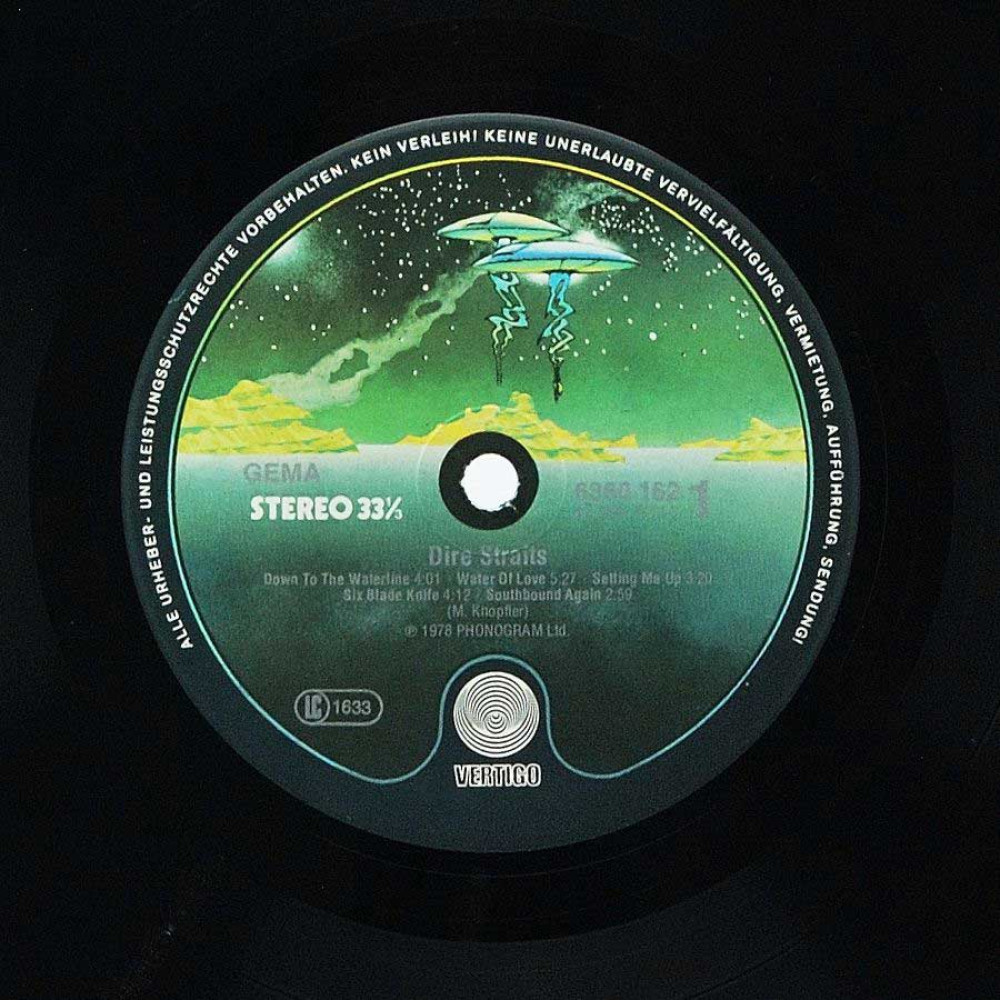 Dire Straits - Dire Straits (1St Press) (LP)