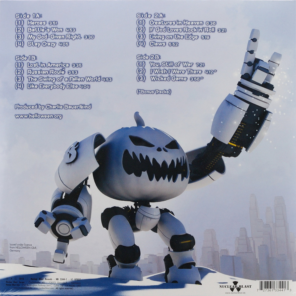 Helloween - My God - Given Right (2LP)