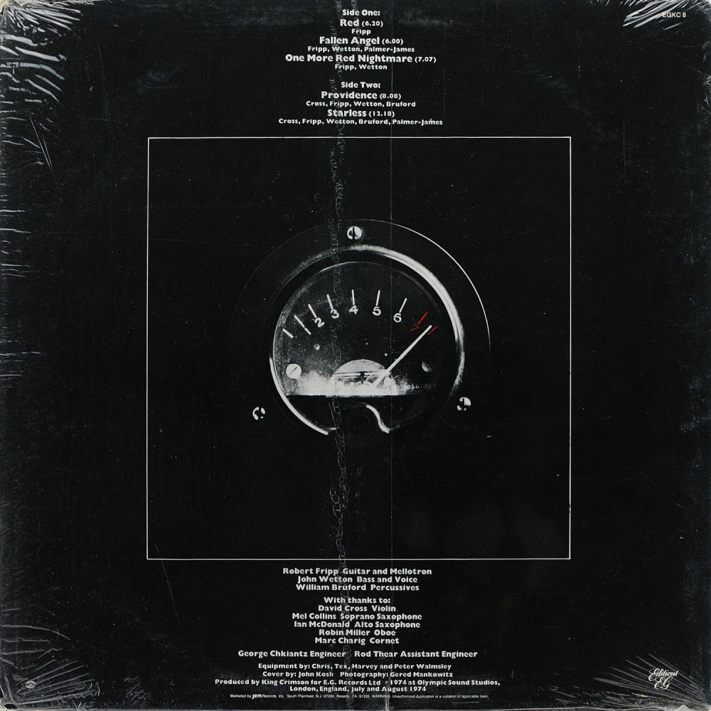 King Crimson - Red (Collectors` Edition) (LP)