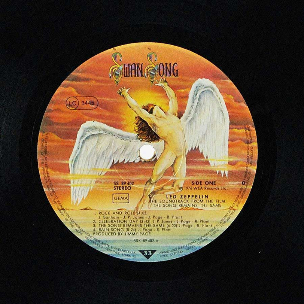 Led Zeppelin - The Song Remains The Same (1St Press) (2 LP)