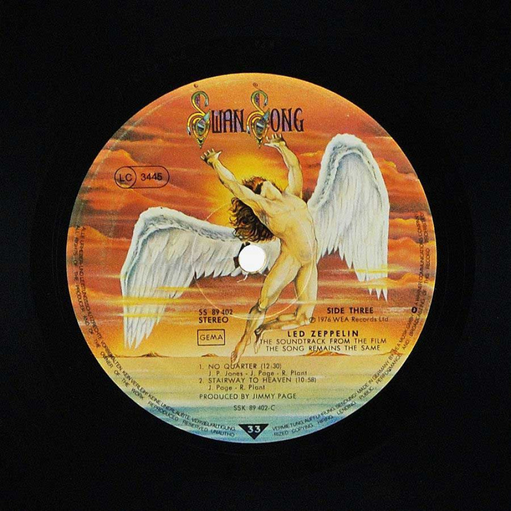 Led Zeppelin - The Song Remains The Same (1St Press) (2LP) Led Zeppelin - The Song Remains The Same (1St Press) (2LP)