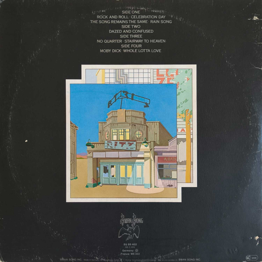 Led Zeppelin - The Song Remains The Same  (2 LP)