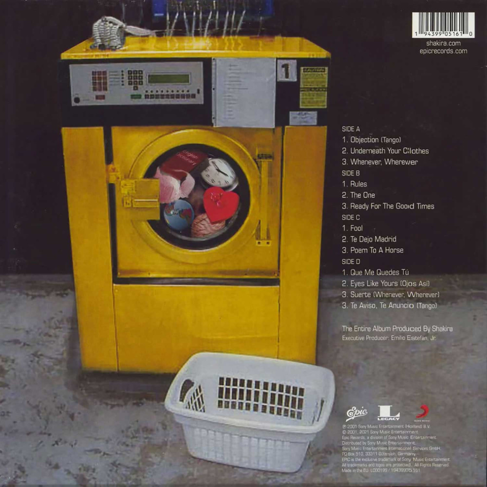 Shakira – Laundry Service | Coloured Vinyl (2LP)