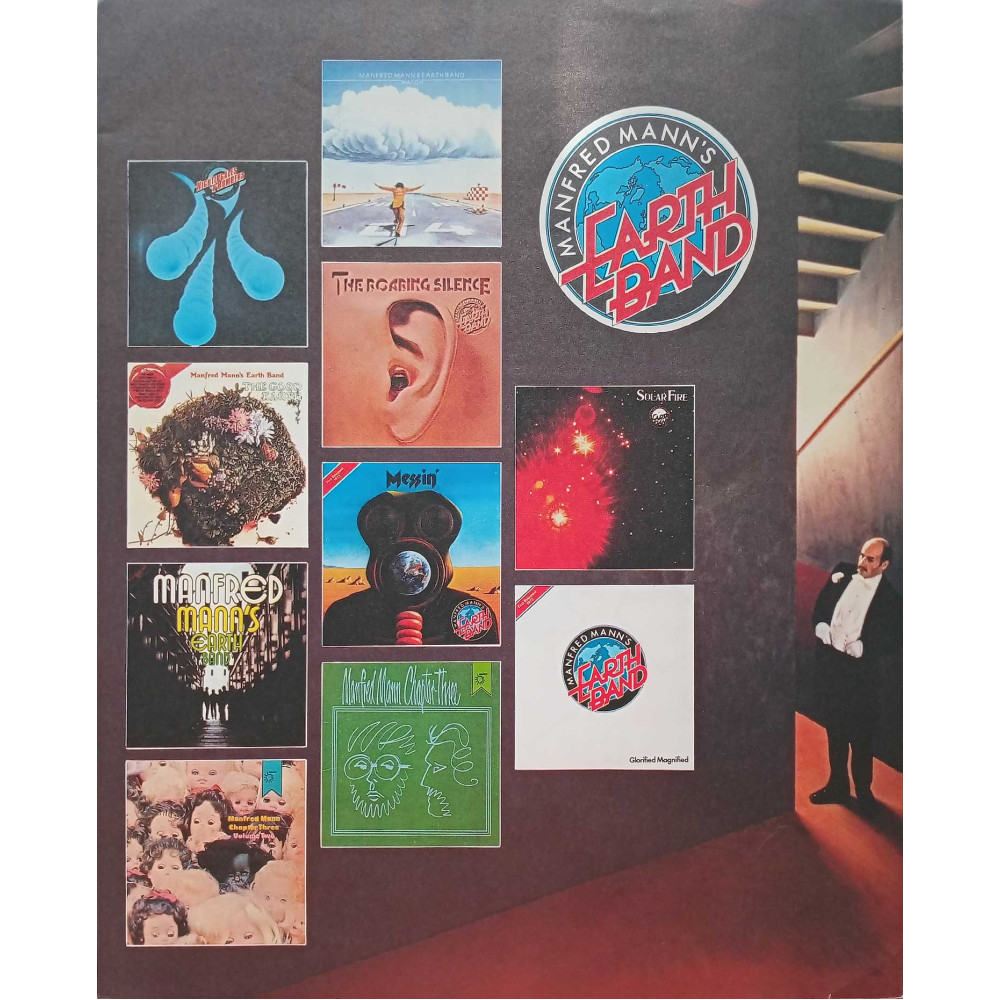Manfred Mann's Earth Band - Angel Station (1St Press) (LP)