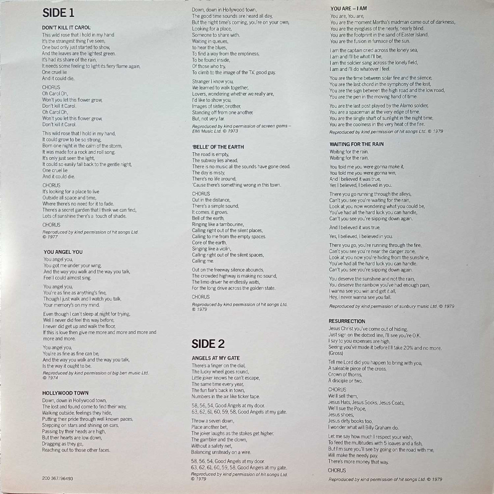 Manfred Mann's Earth Band - Angel Station (1St Press) (LP)