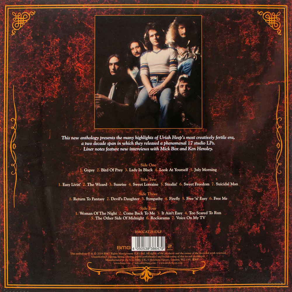 Uriah Heep - Your Turn To Remember The Definitive Anthology 1970-1990 (2LP)