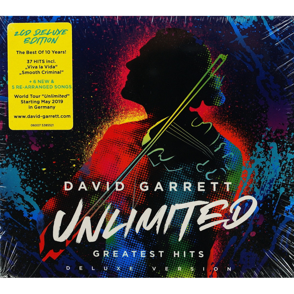 David Garrett, Unlimited Greatest Hits (2 CD Deluxe Version)