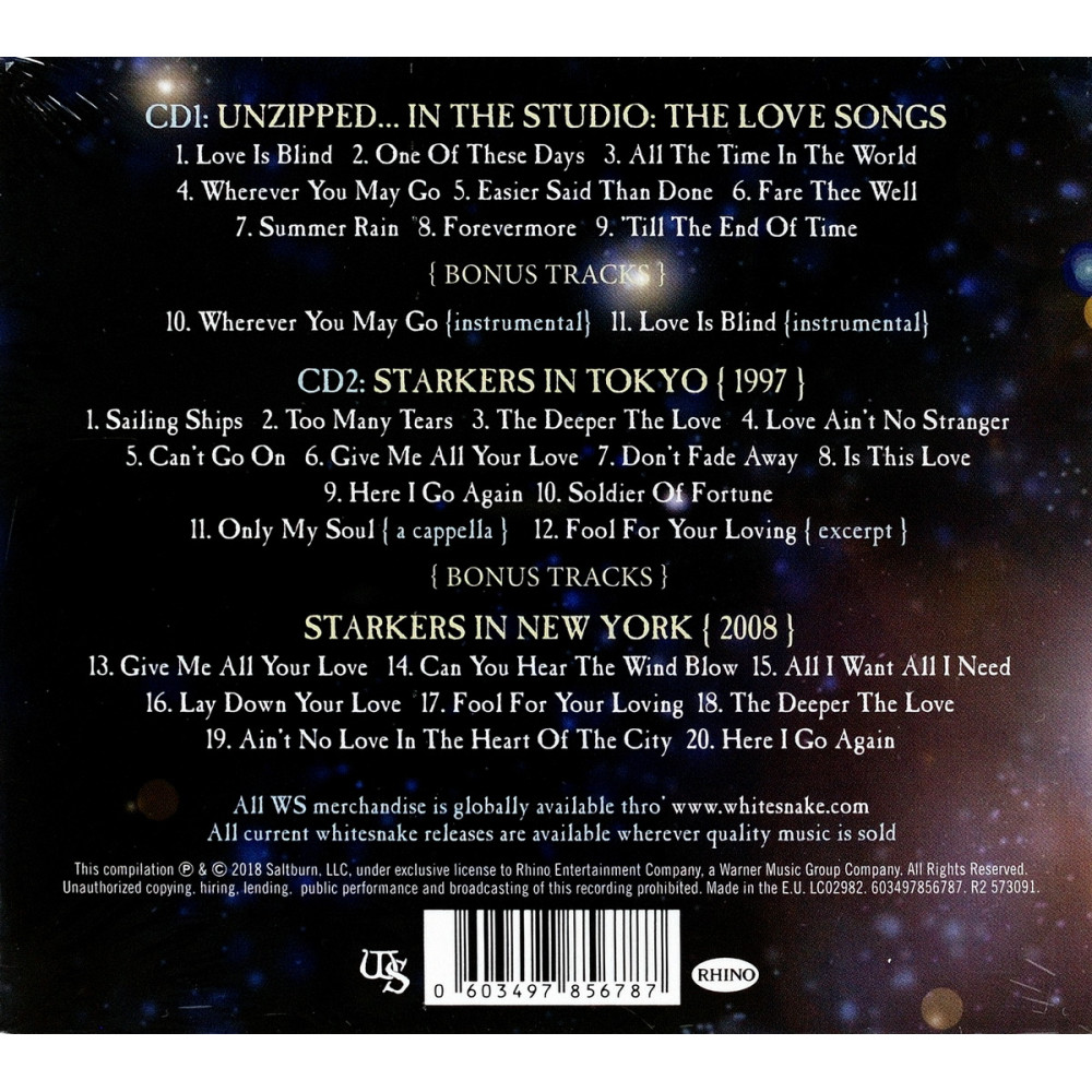 Whitesnake - Unzipped Acoustic Adventures | Deluxe Ed. (2 CD)