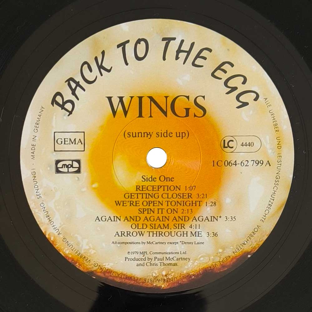 Wings - Back To The Egg  (LP)