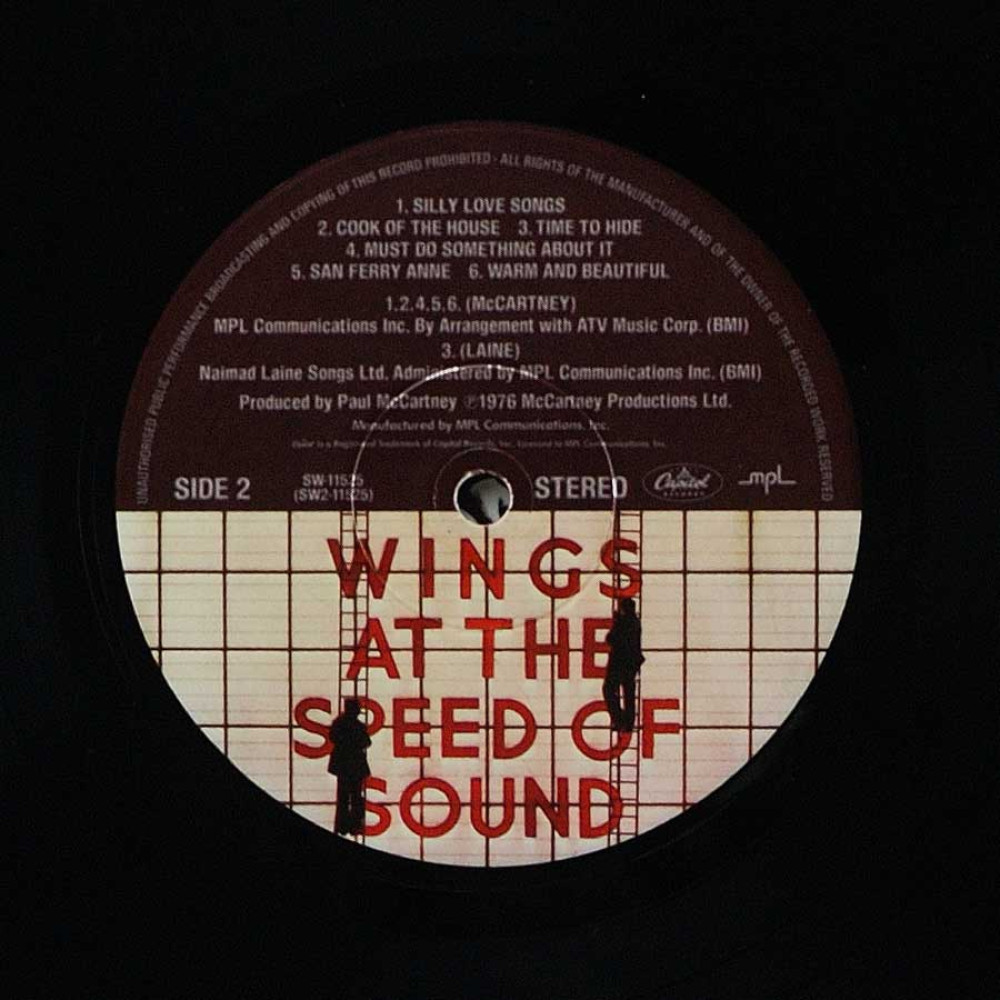 Wings - At The Speed Of Sound (USA) (LP)