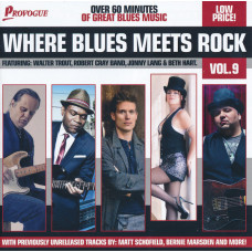 Various - Where Blues Meets Rock Vol.9 (CD) Various - Where Blues Meets Rock Vol.9 (CD)