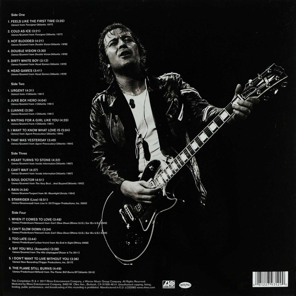 Foreigner - 40 (Hits From 40 Years 1977-2017) (2 LP)
