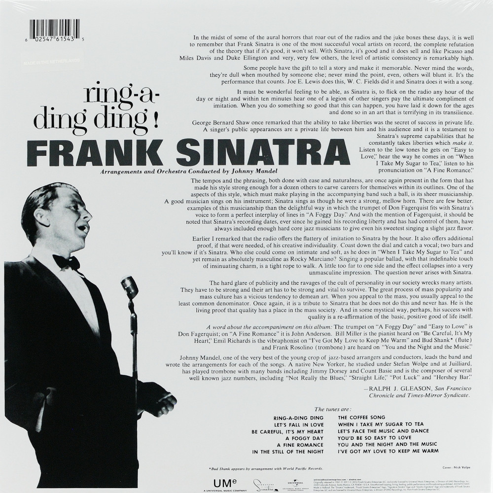 Frank Sinatra - Ring-A-Ding Ding (LP)