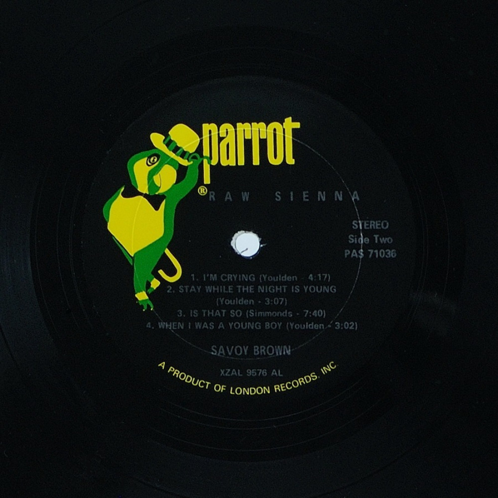 Savoy Brown, Raw Sienna (1St Press) (G/f) (USA) (LP)