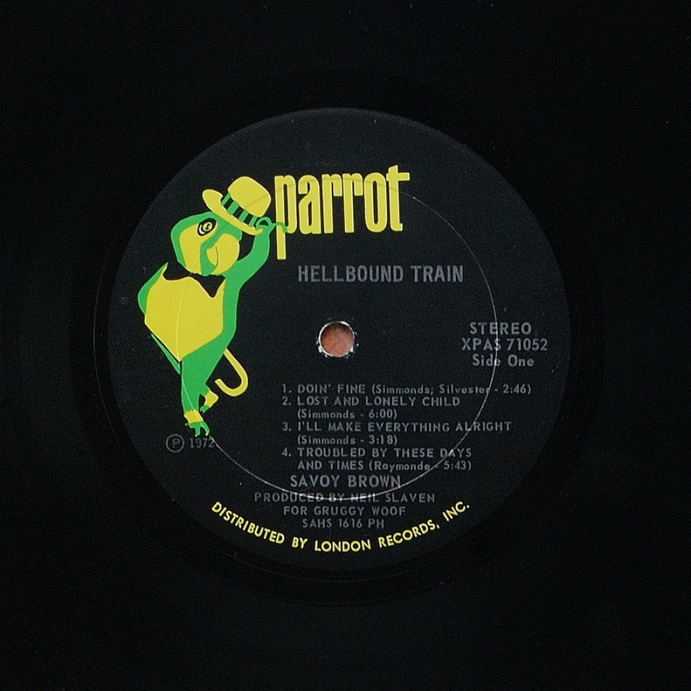 Savoy Brown, Hellbound Train (1St Press) (G/f) (USA) (LP)