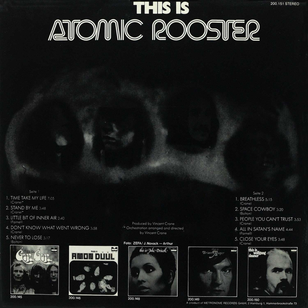 Atomic Rooster - This Is Atomic Rooster (LP)