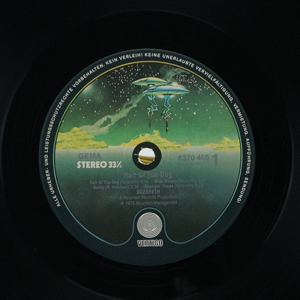 Nazareth - Hair Of The Dog (1St Press) (LP)