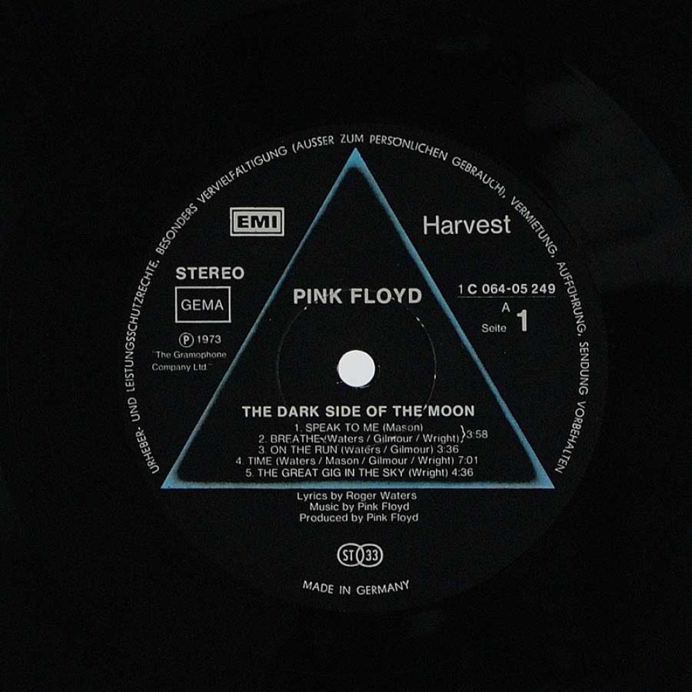 Pink Floyd - The Dark Side Of The Moon (G/f) (LP)